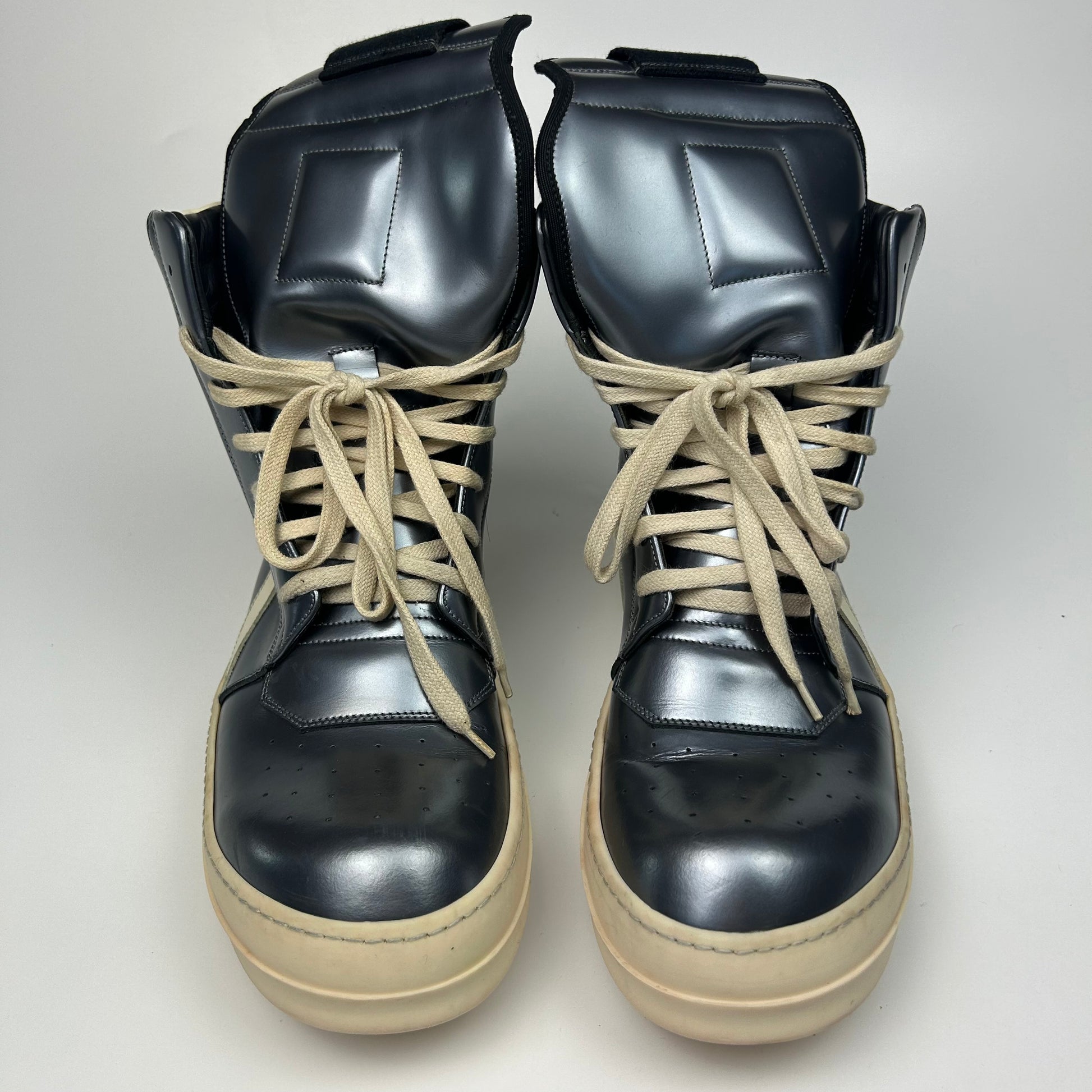 Rick Owens Geobasket Bull Leather