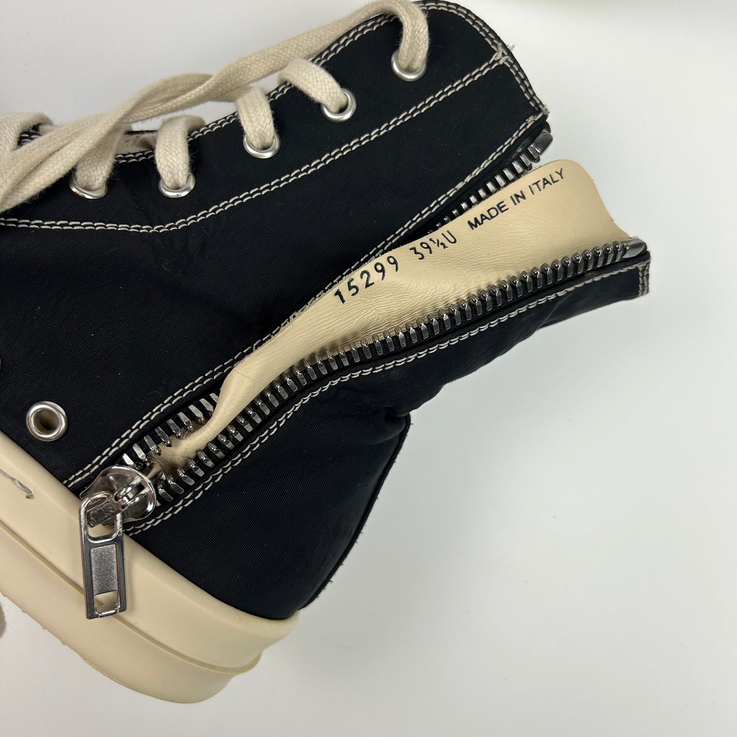 Rick Owens Double Thread Ramones High
