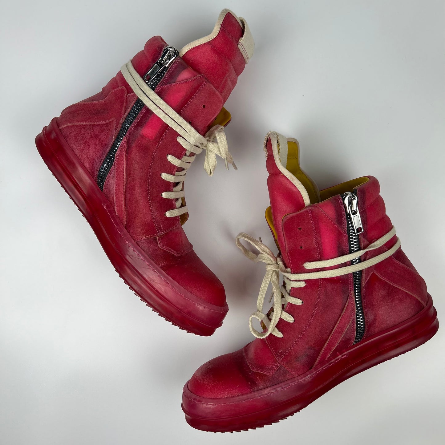 Rick Owens Hot Pink Geobasket