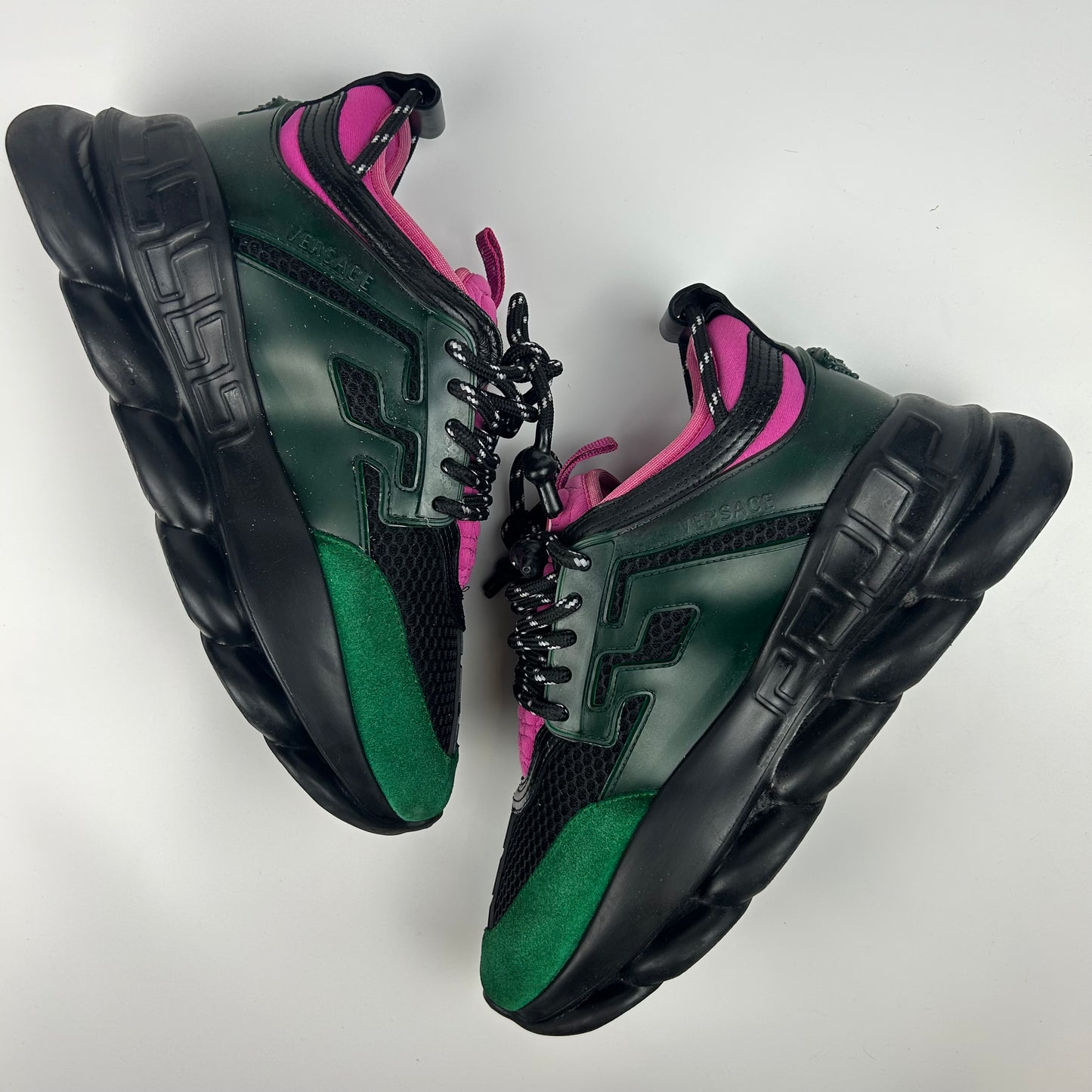 Versace Chain Reaction Emerald Black
