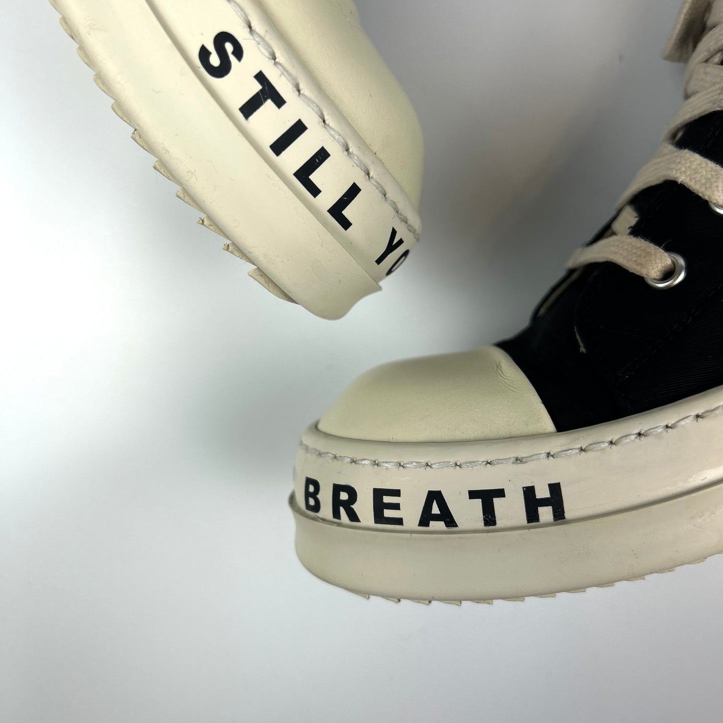 Rick Owens Ramones Stop Your Breath