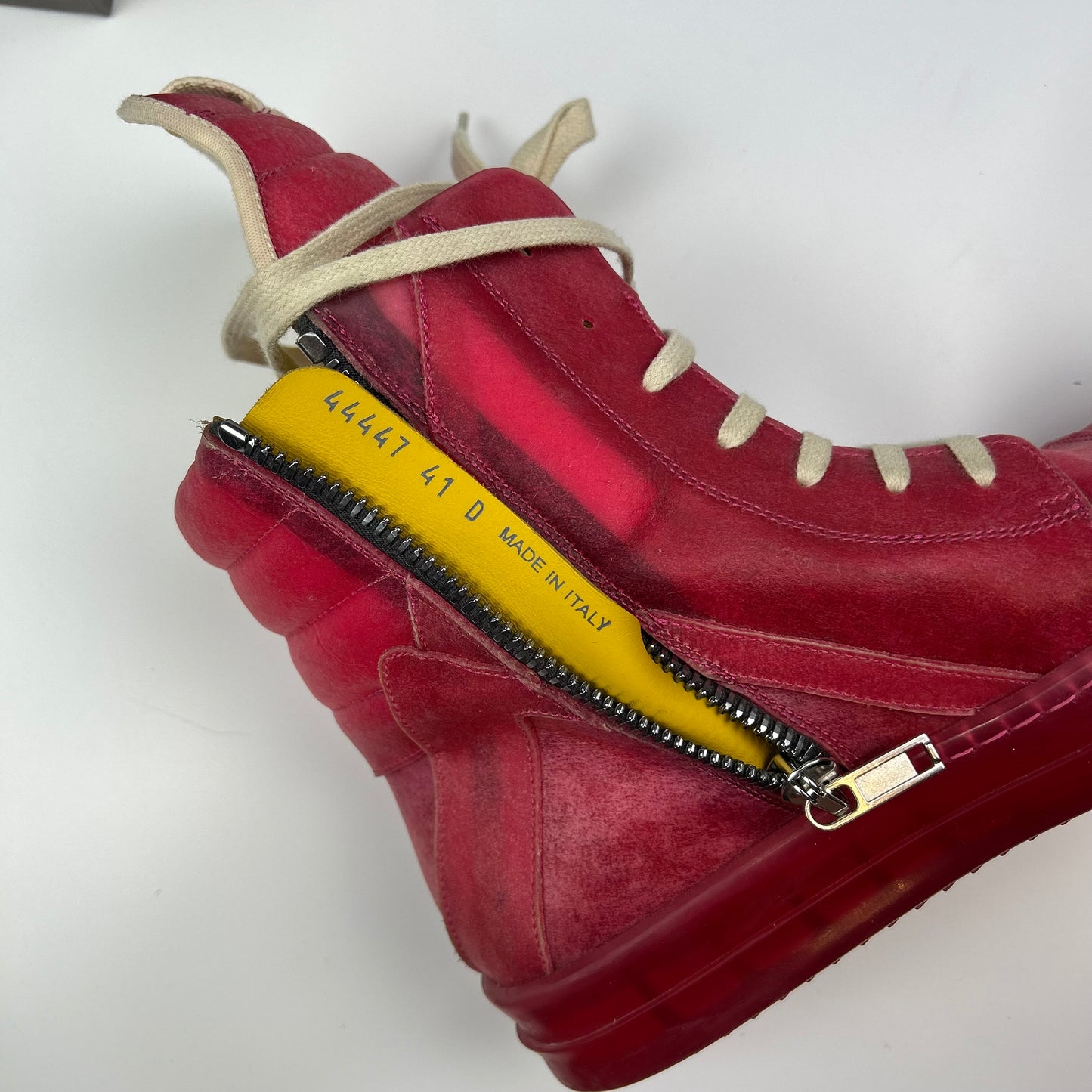 Rick Owens Hot Pink Geobasket
