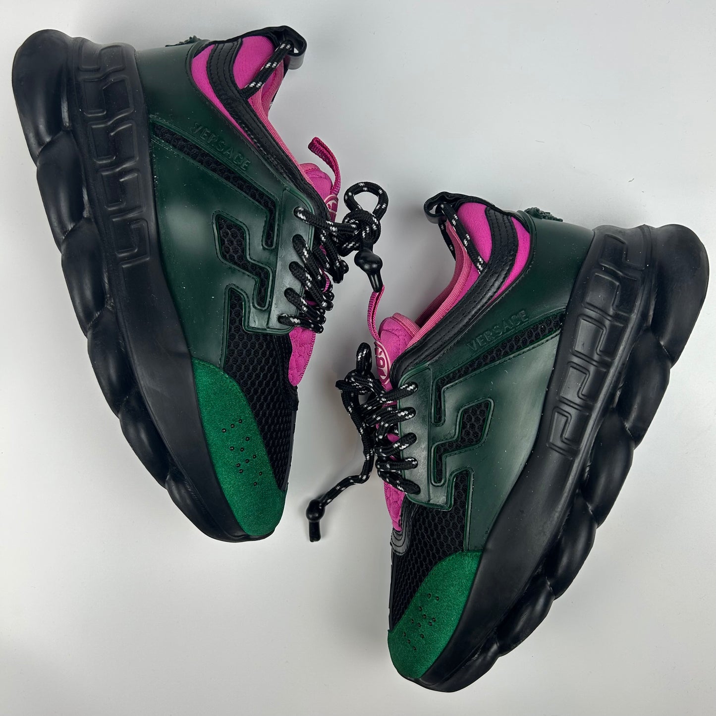Versace Chain Reaction Emerald Black