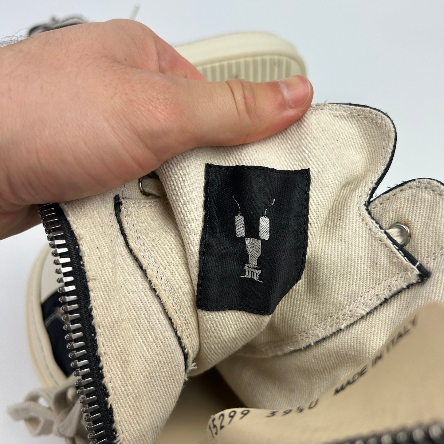 Rick Owens Double Thread Ramones High