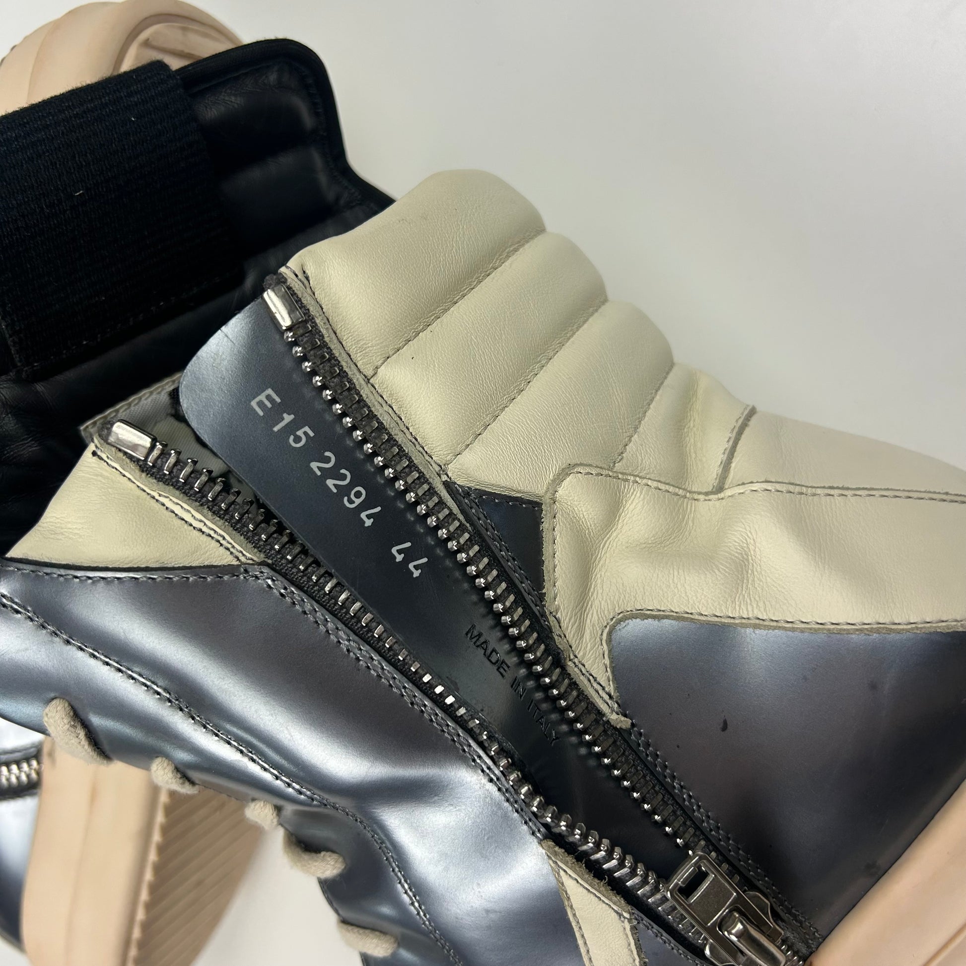Rick Owens Geobasket Bull Leather