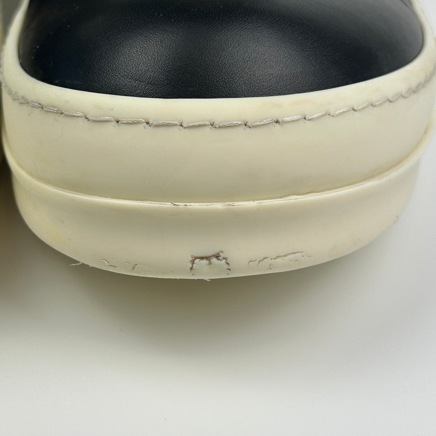 Rick Owens Geobasket Black Milk