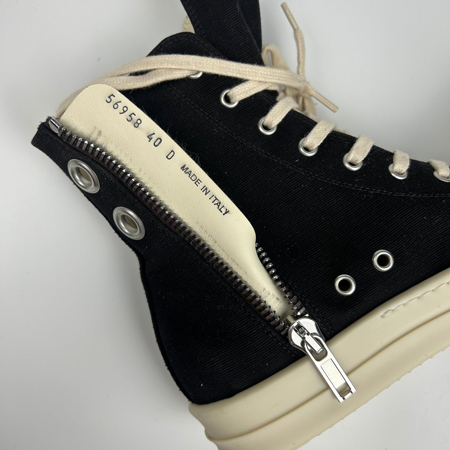 Rick Owens Ramones High Eyelets