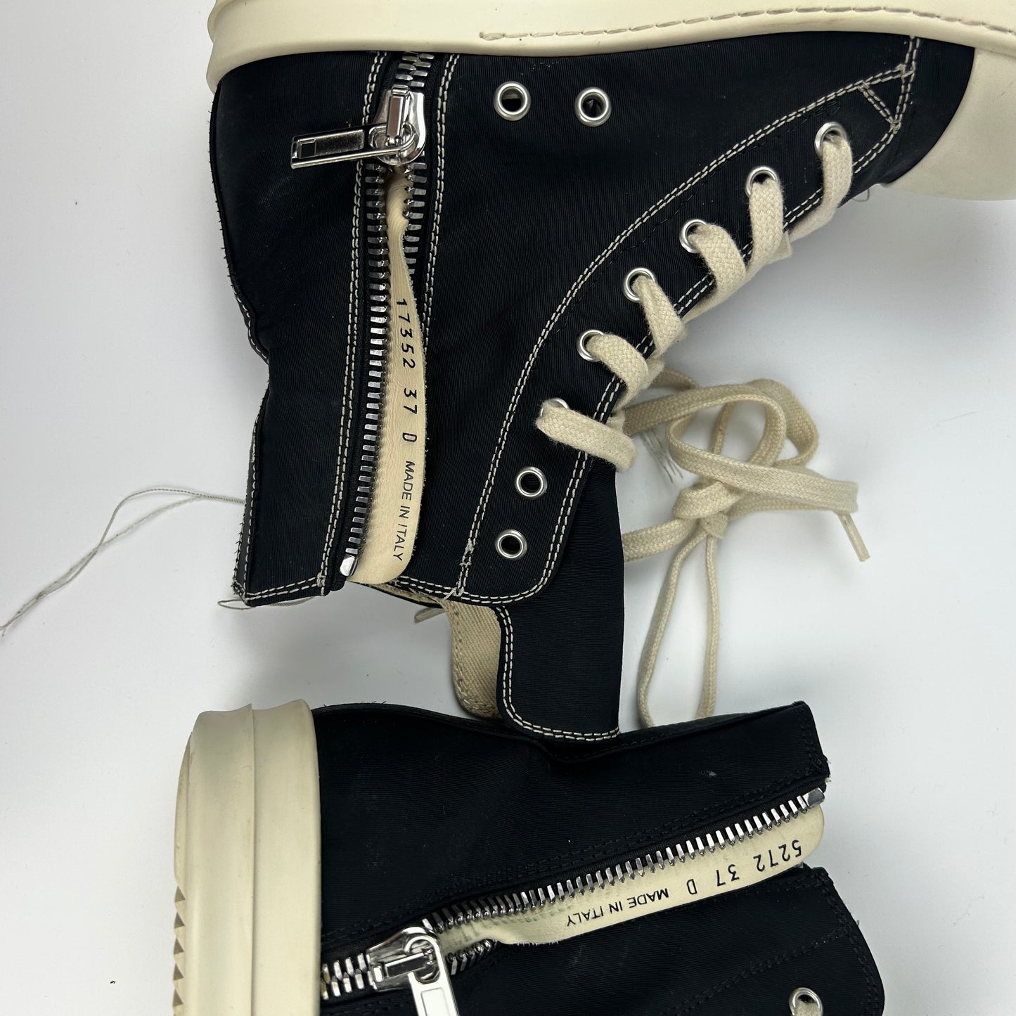 Rick Owens Double Thread Ramones High