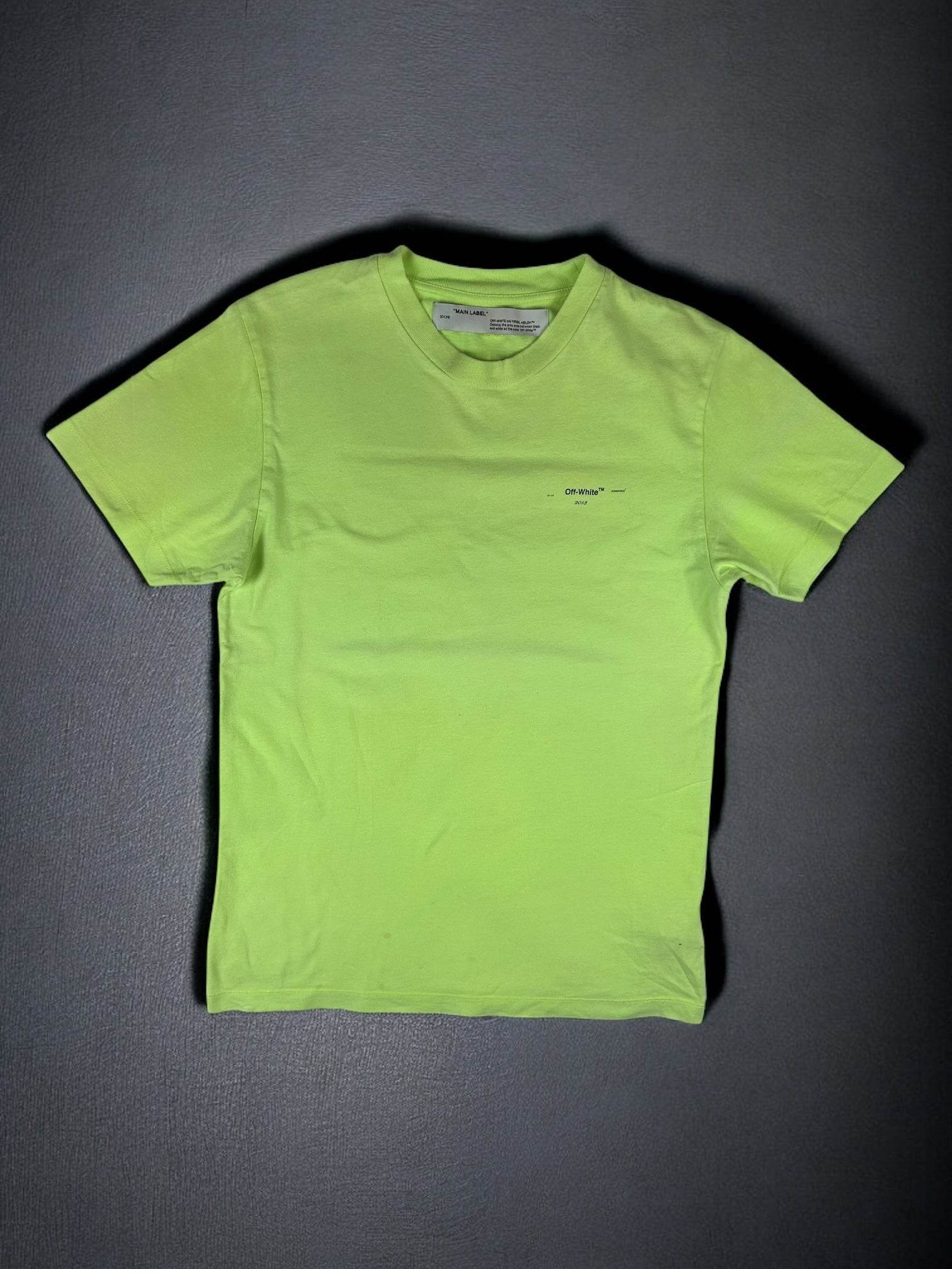 Off-White Neon Logo T-shirt - V STEALS