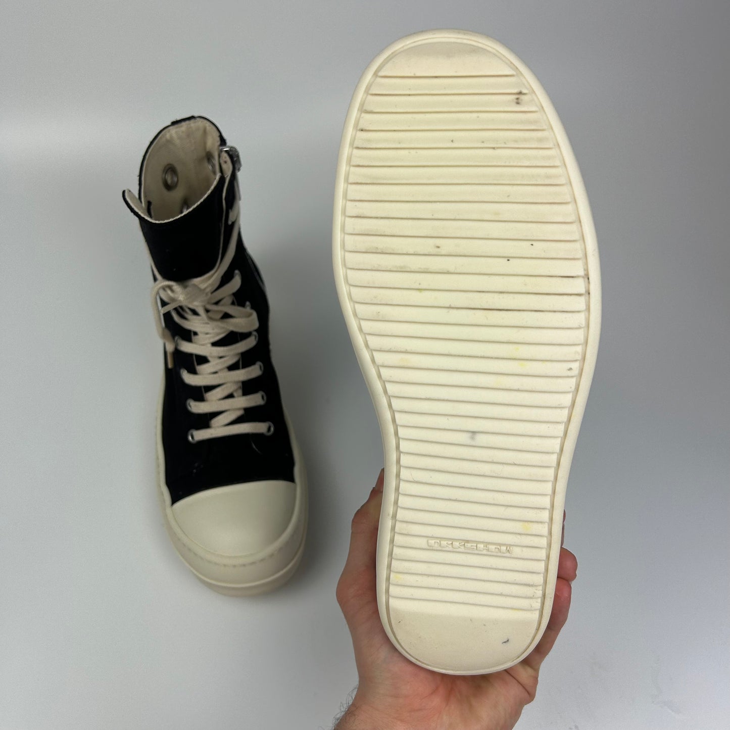 Rick Owens Ramones High Eyelets