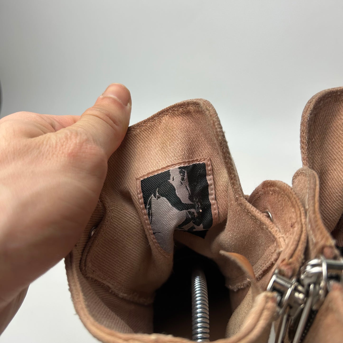 Rick Owens Ramones High Faded Pink - V STEALS