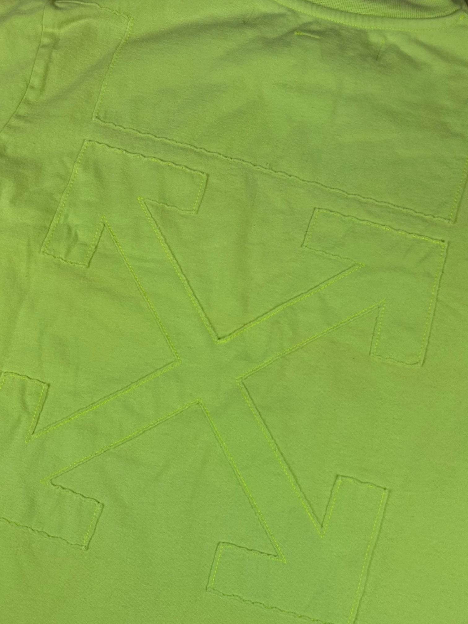 Off-White Neon Logo T-shirt - V STEALS