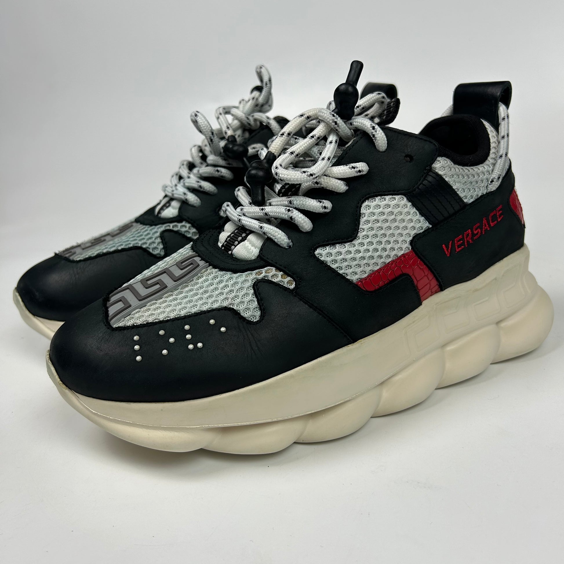 Versace Chain Reaction Black Red