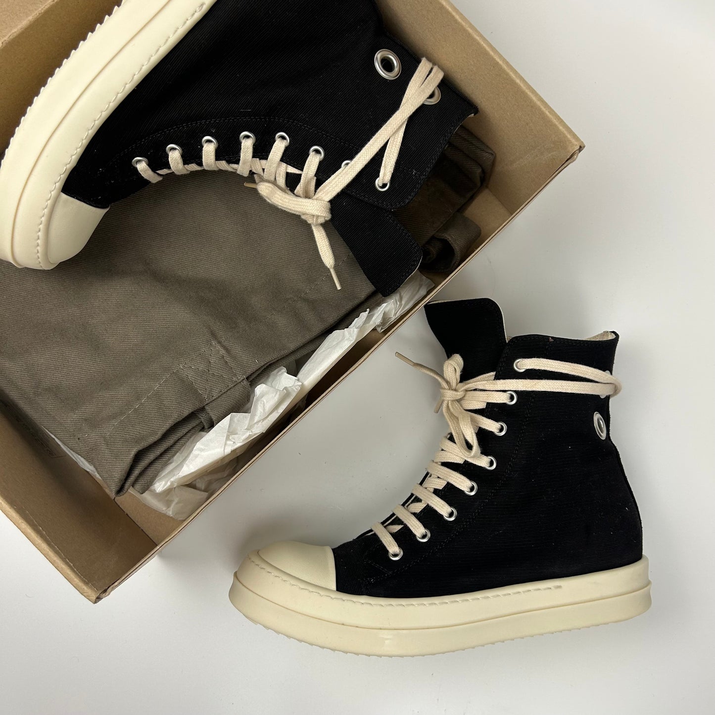 Rick Owens Ramones High Eyelets