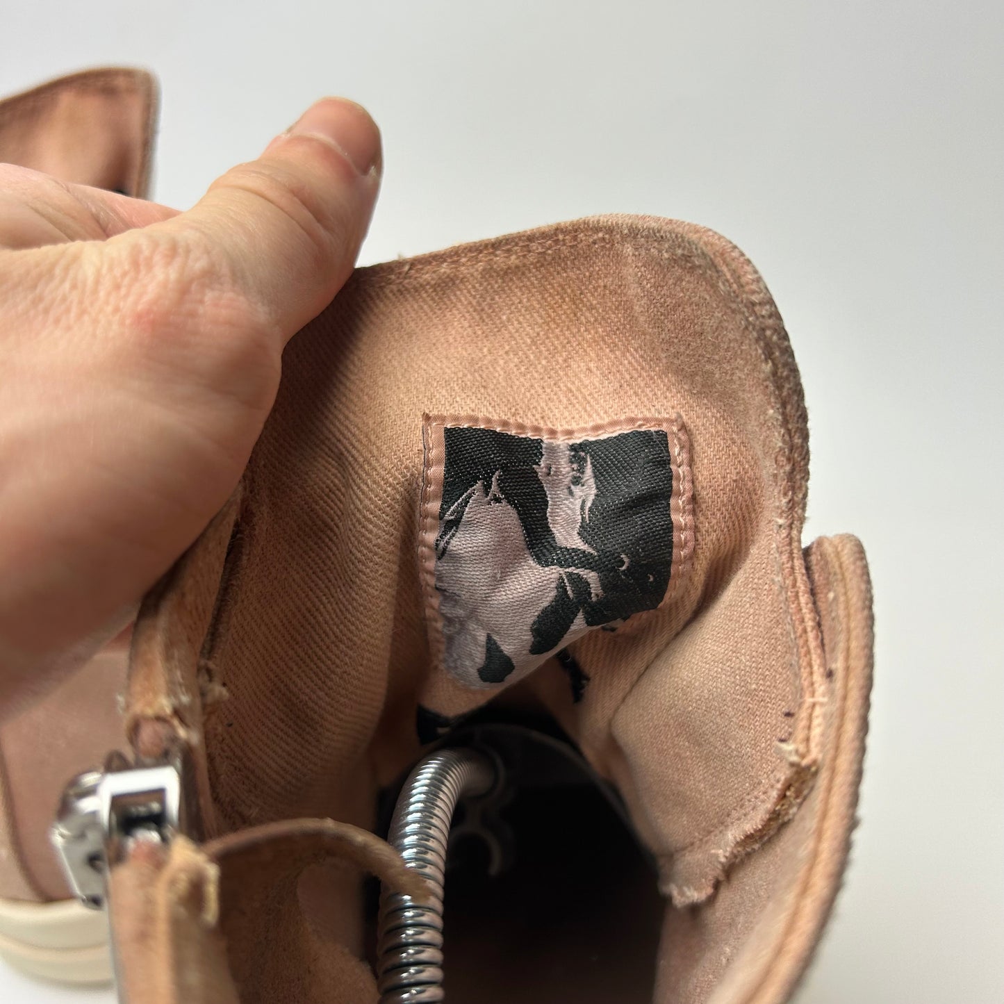 Rick Owens Ramones High Faded Pink - V STEALS