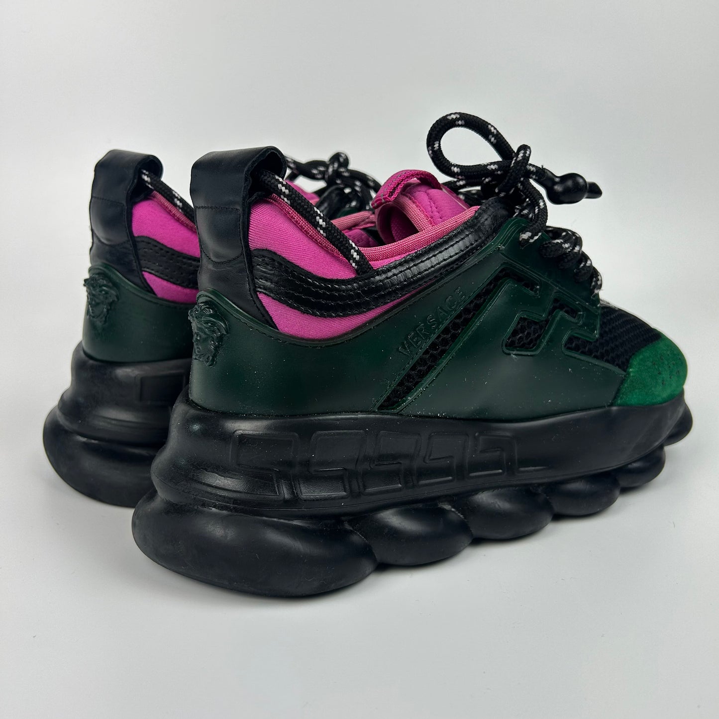 Versace Chain Reaction Emerald Black