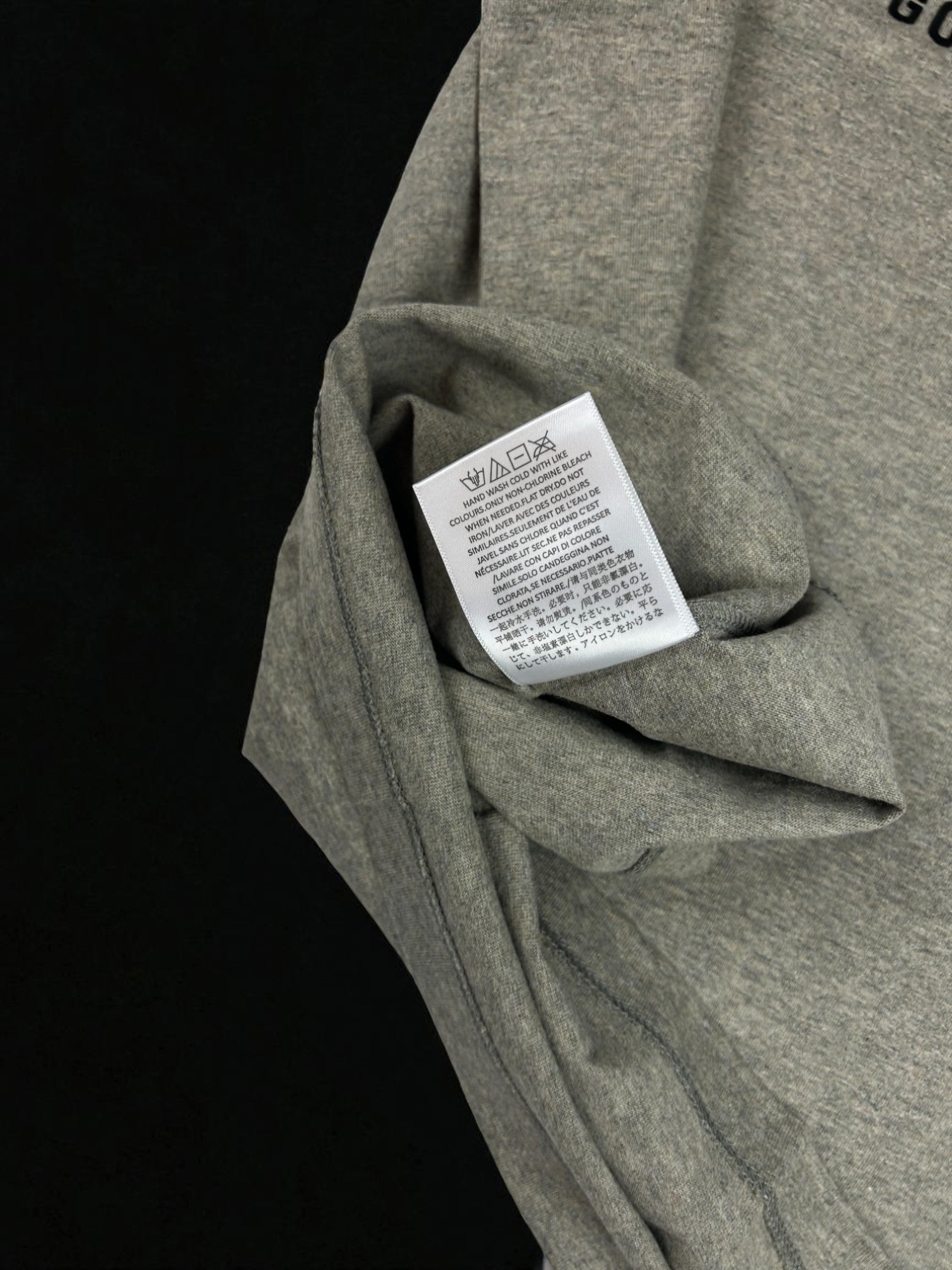 Tricou Essentials Fear of God "Dark Oatmeal"