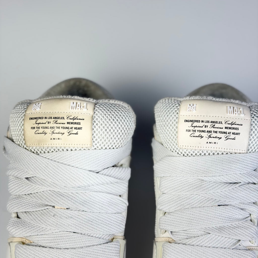 Amiri MA-1 Alabaster White Sneakers