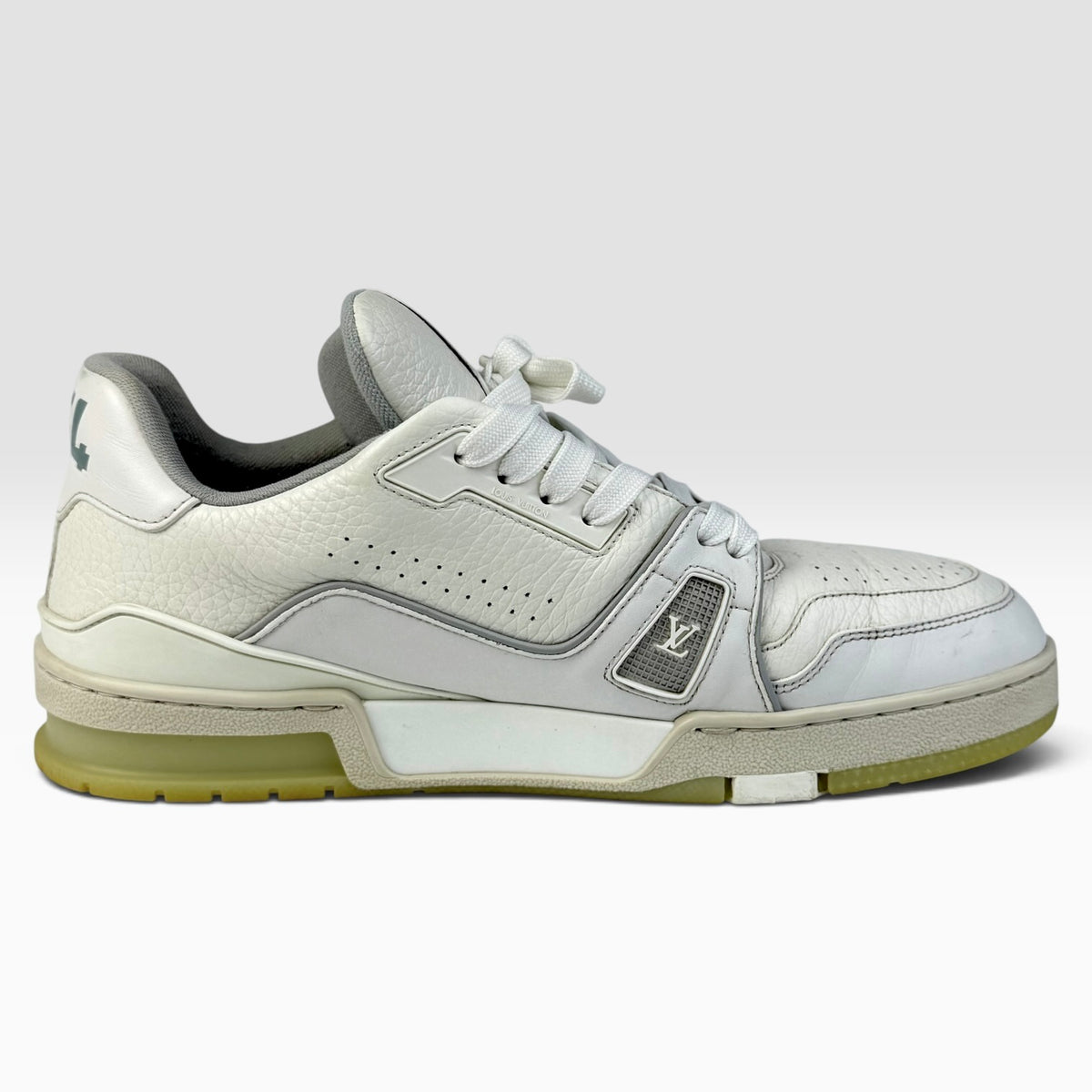 Louis Vuitton LV Trainer White/Grey Signature