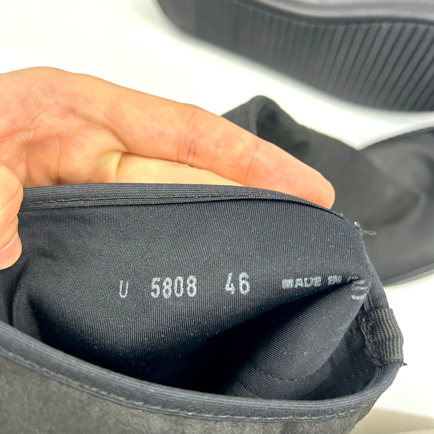 Rick Owens Sock Ramones Black