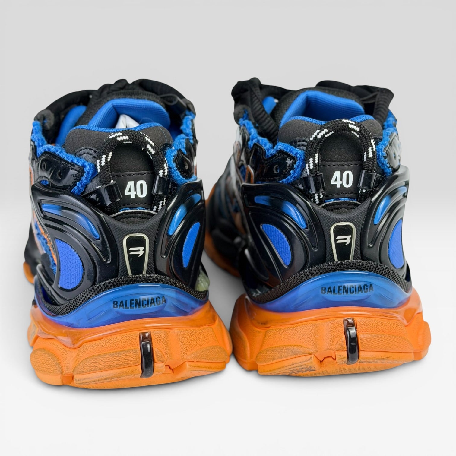 Balenciaga Runner Blue/Orange/Black Sneakers