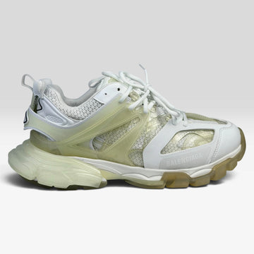 Balenciaga Track Clear Sole White