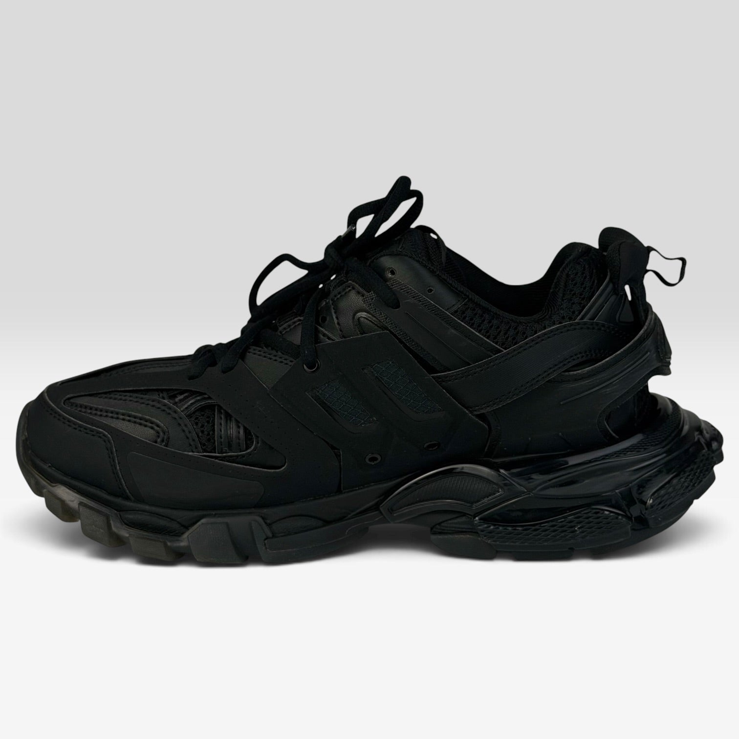 Balenciaga Track Clear Sole Black