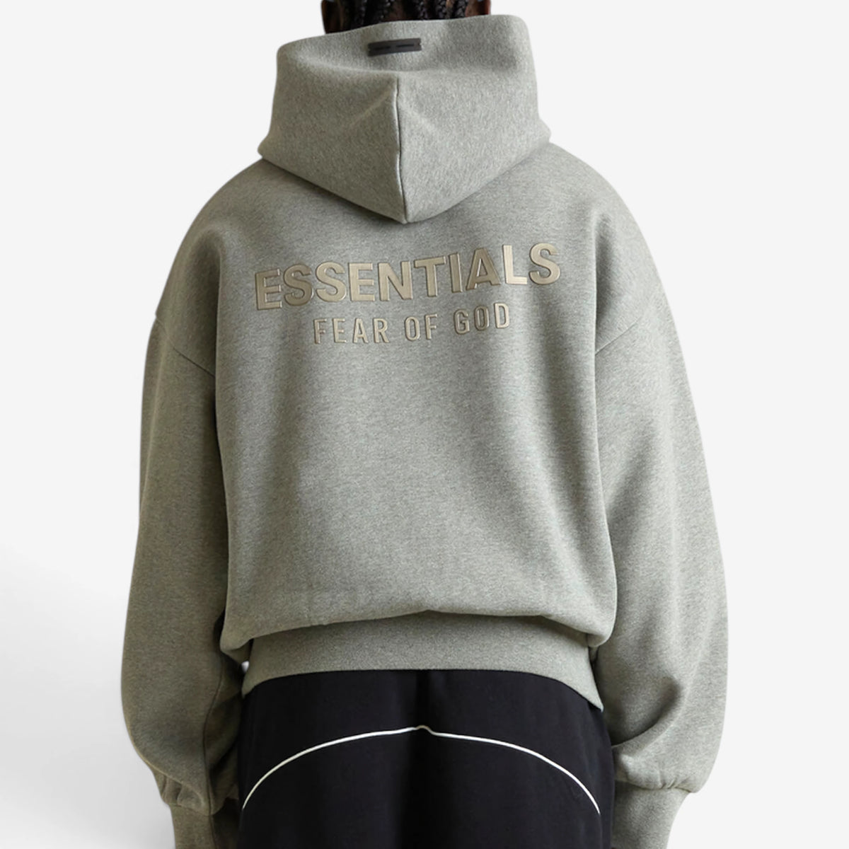 Fear of God Essentials 2025 Hoodie Concrete Heather