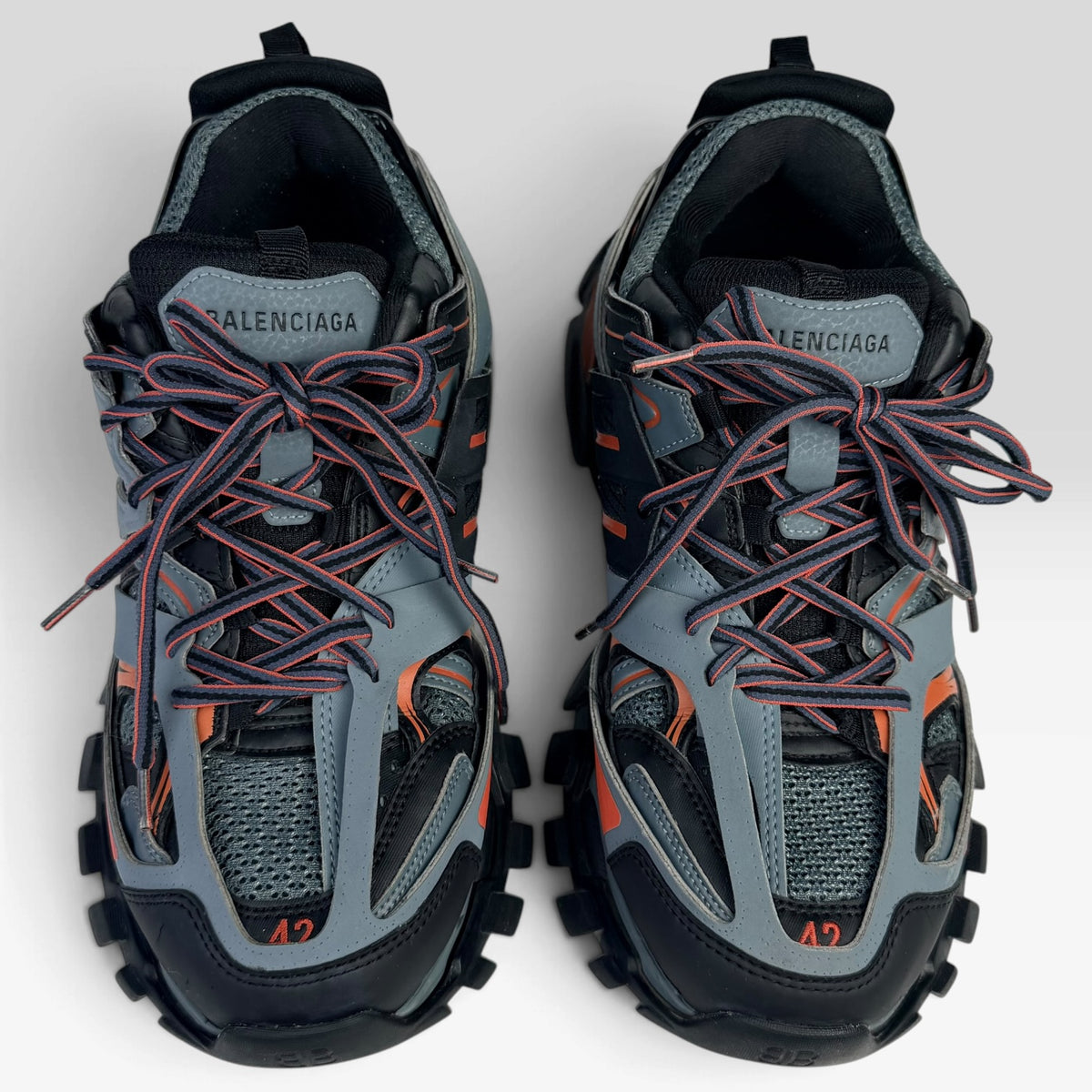 Balenciaga Track Dark Grey/Orange/Black – Incaltaminte Barbati BALENCIAGA la V STEALS – BALENCIAGA