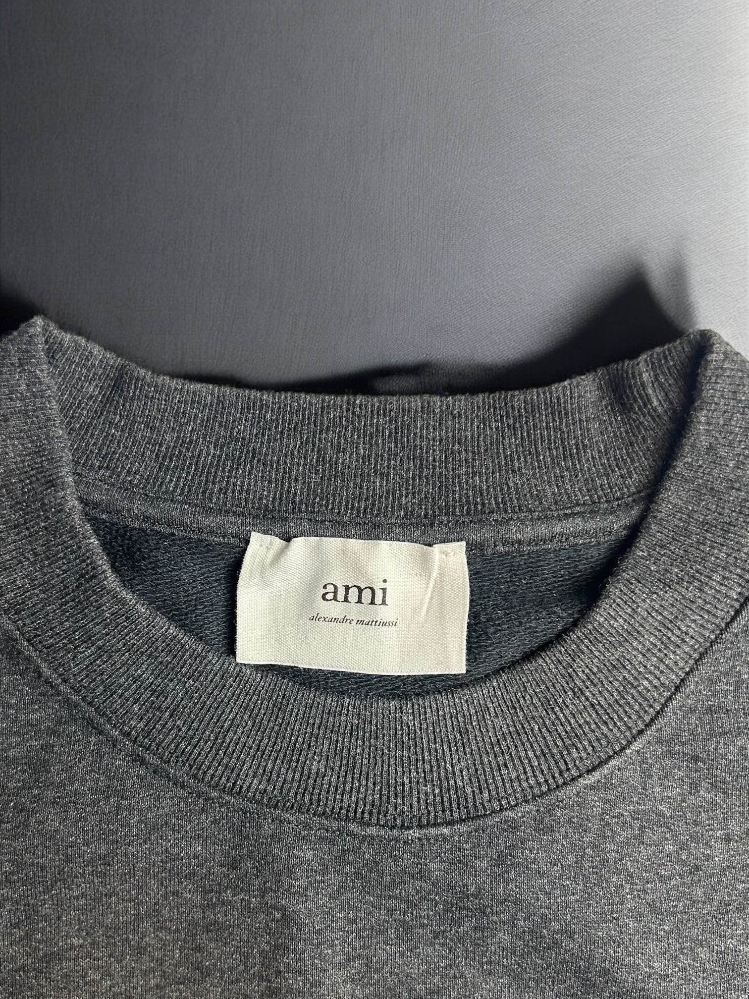 Ami Paris FR Patch Sweatshirt - V STEALS