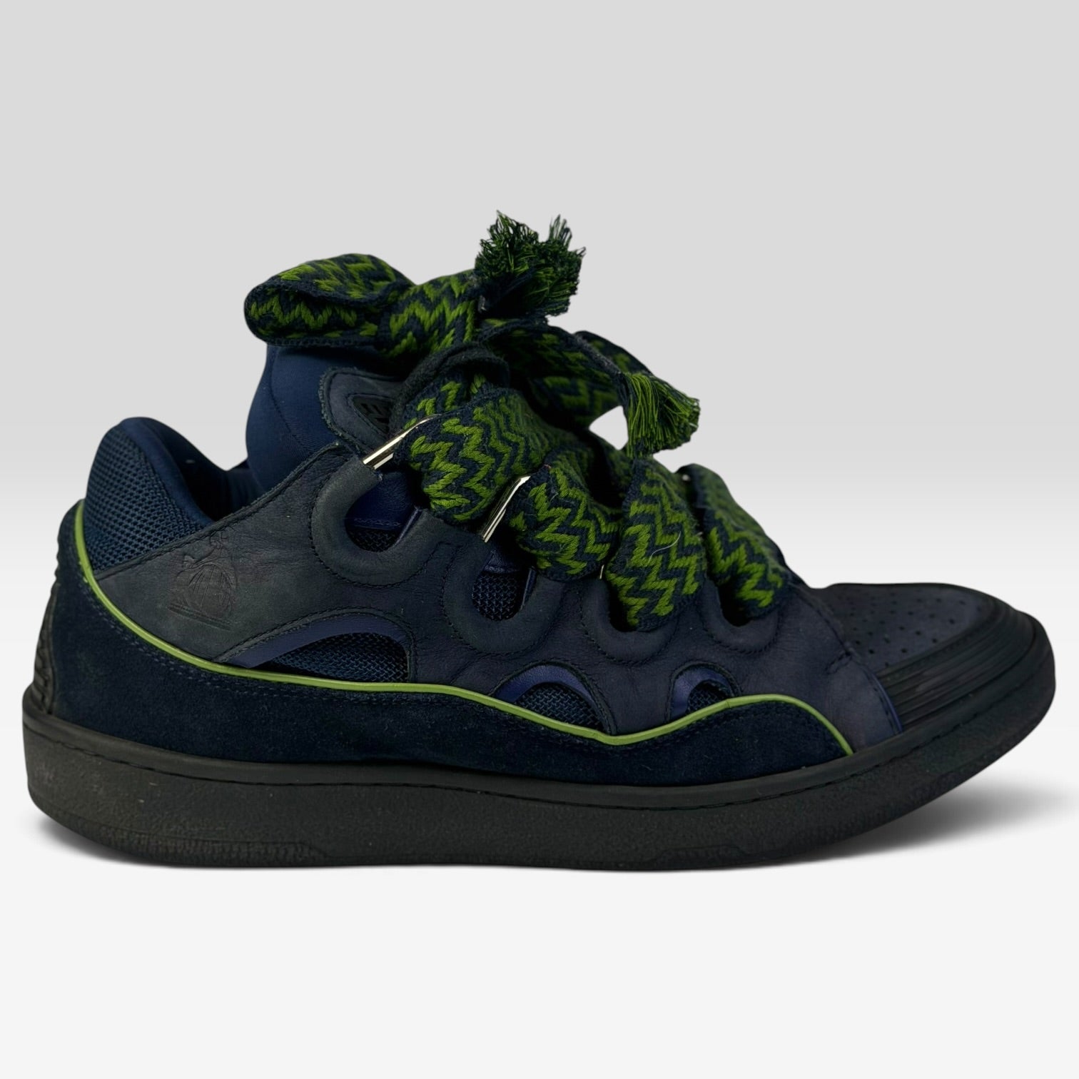 Lanvin Curb Blue/Green | Sneakers Lanvin