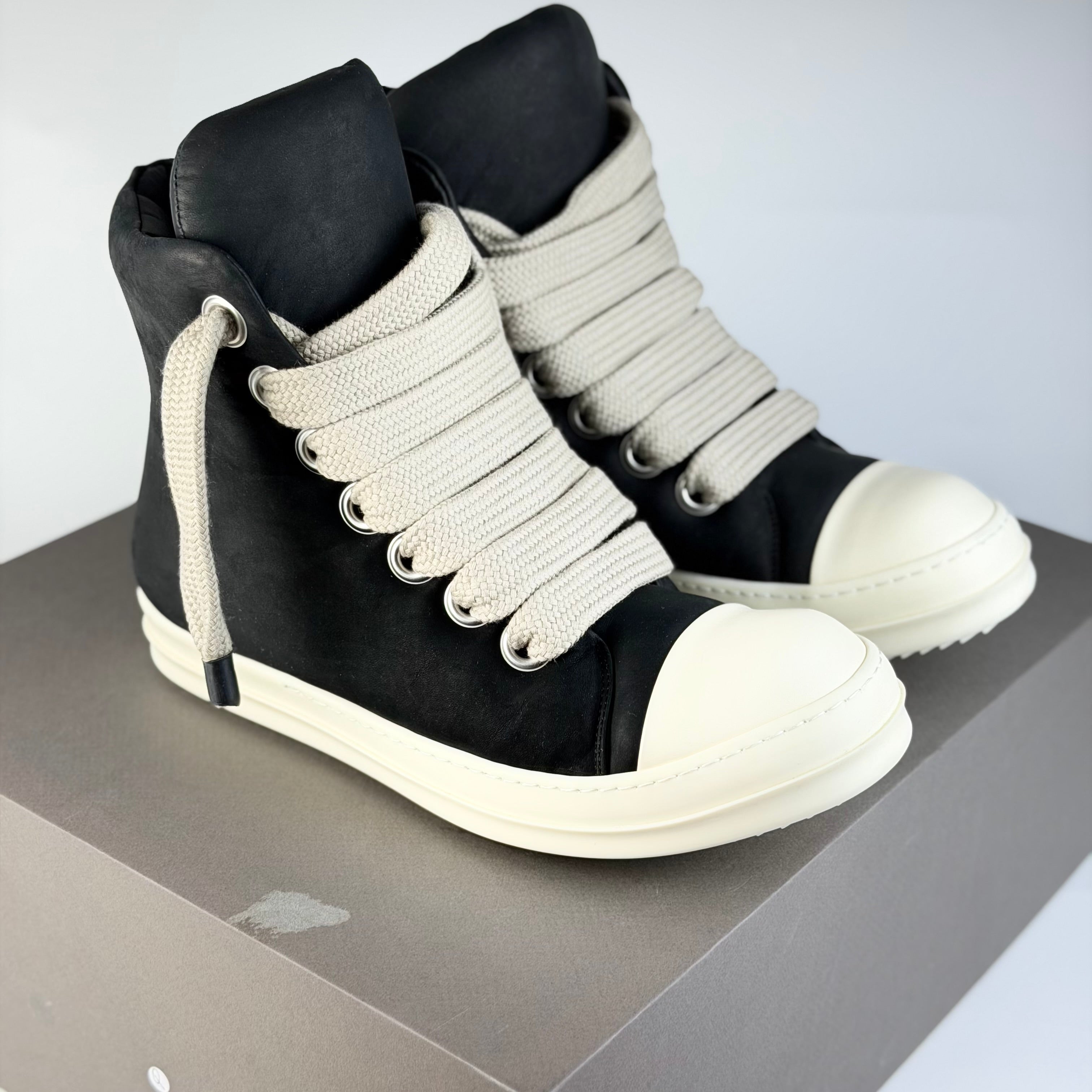Rick Owens Padded Jumbo Lace Ramones