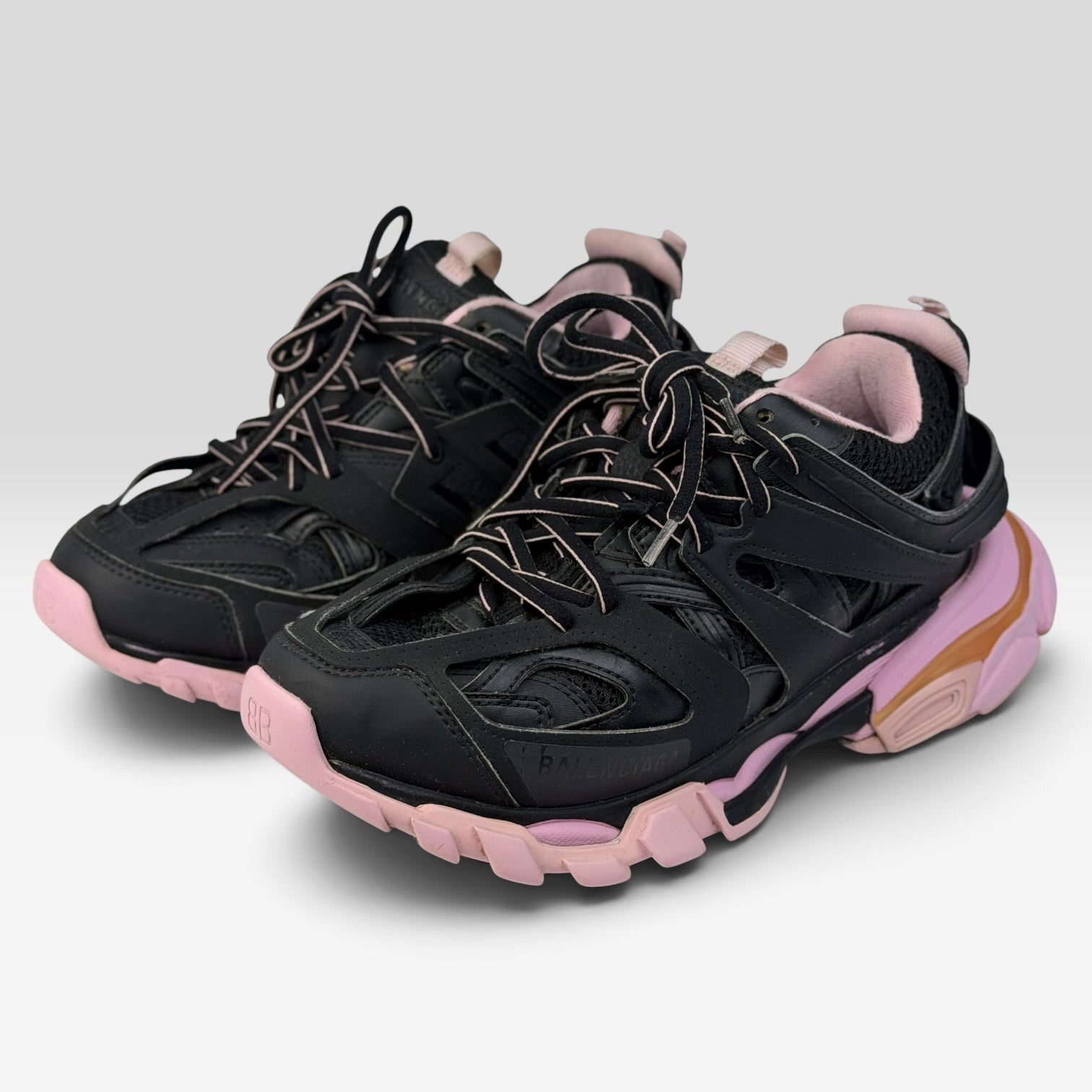 Balenciaga Track Black/Pink Sneakers