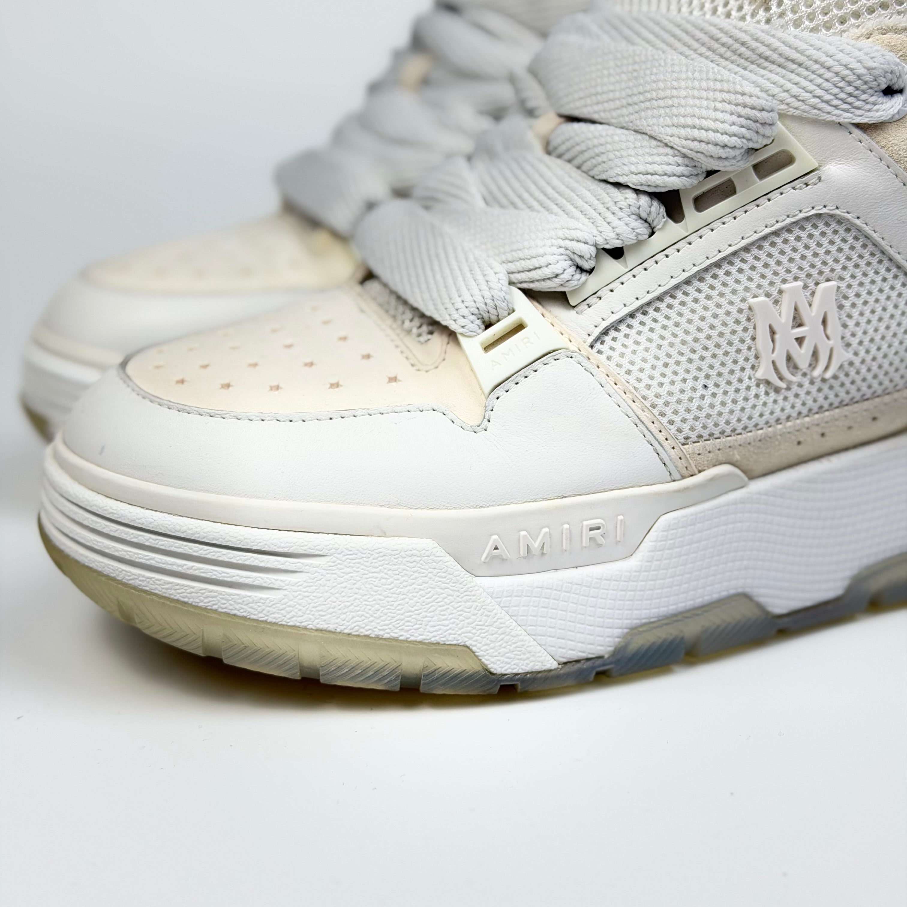 Amiri MA-1 Alabaster White Sneakers