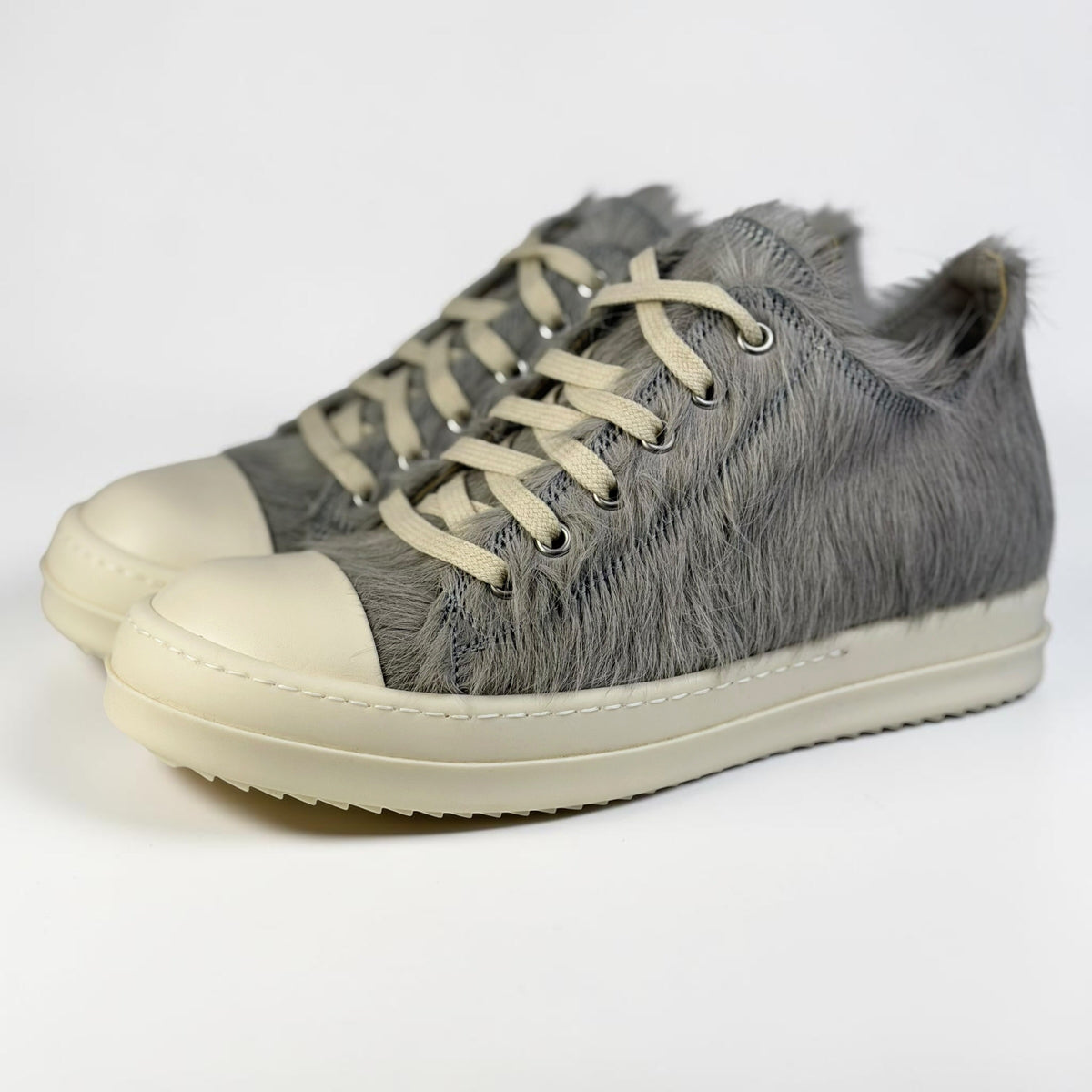 Rick Owens Strobe Fur Sneakers