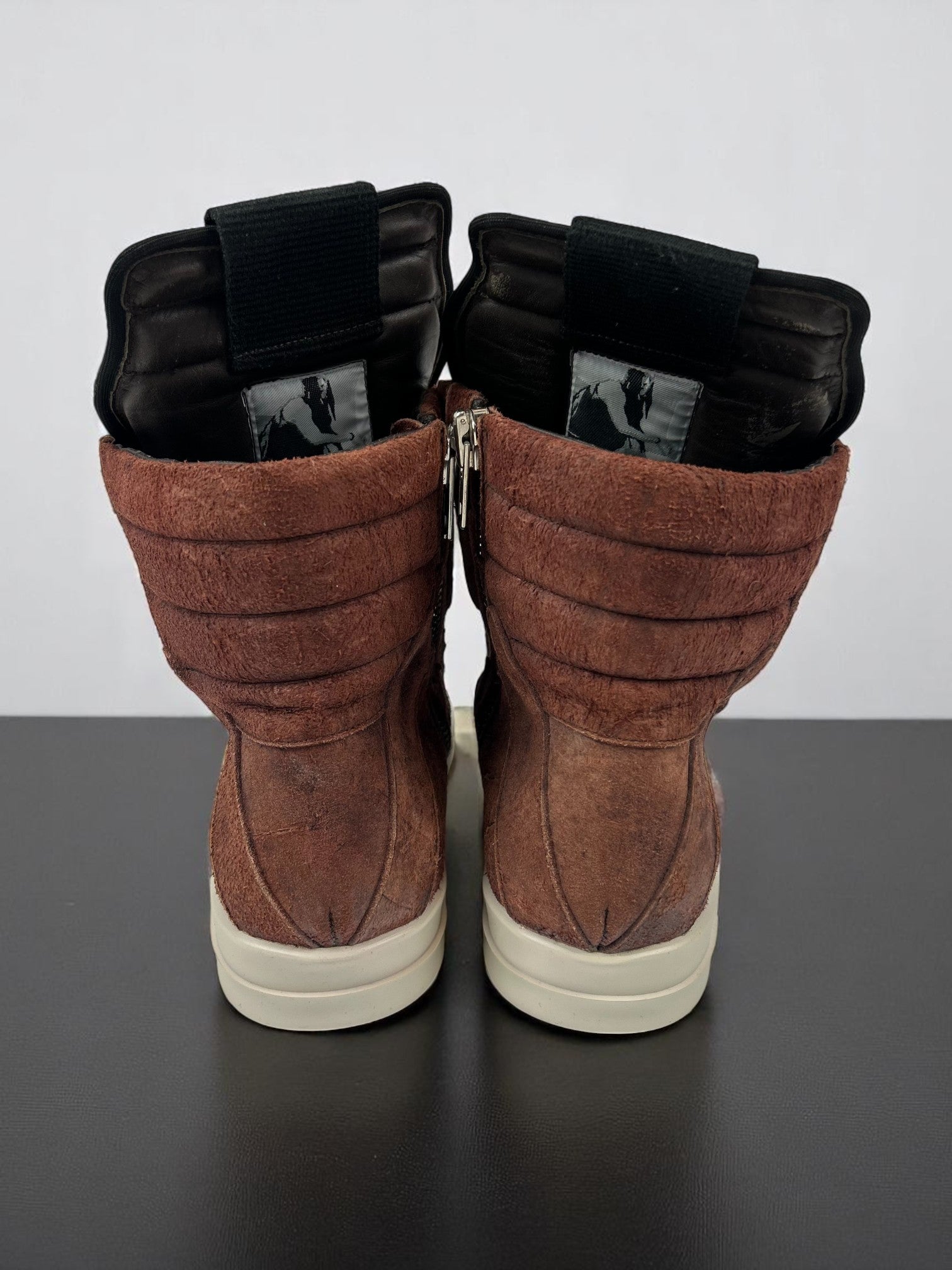 Rick Owens Geobasket "Blood Red"