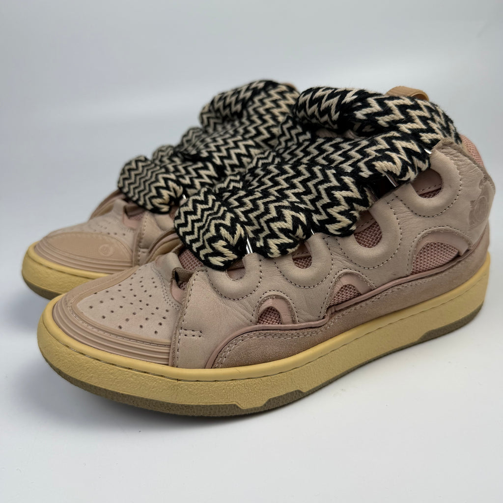 Lanvin Curb Pink Sneakers