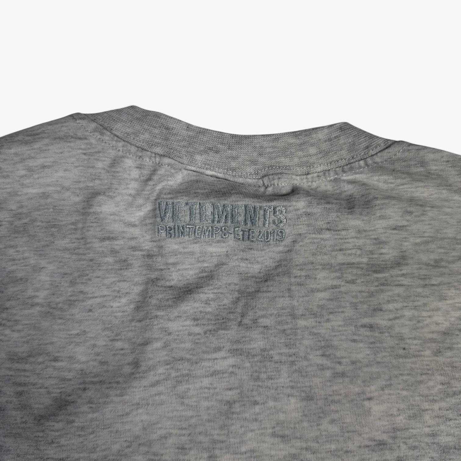Vetements Georgia T-Shirt Grey