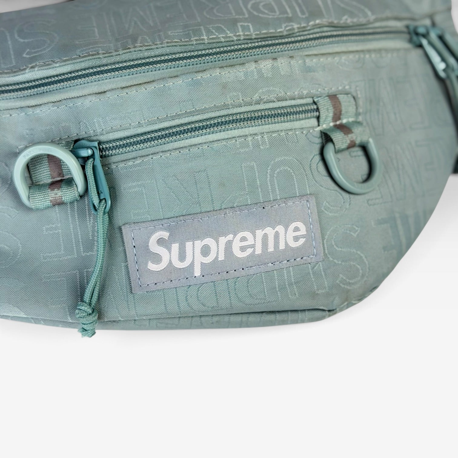 Supreme SS19 Waist Bag Teal | Borsetă Supreme