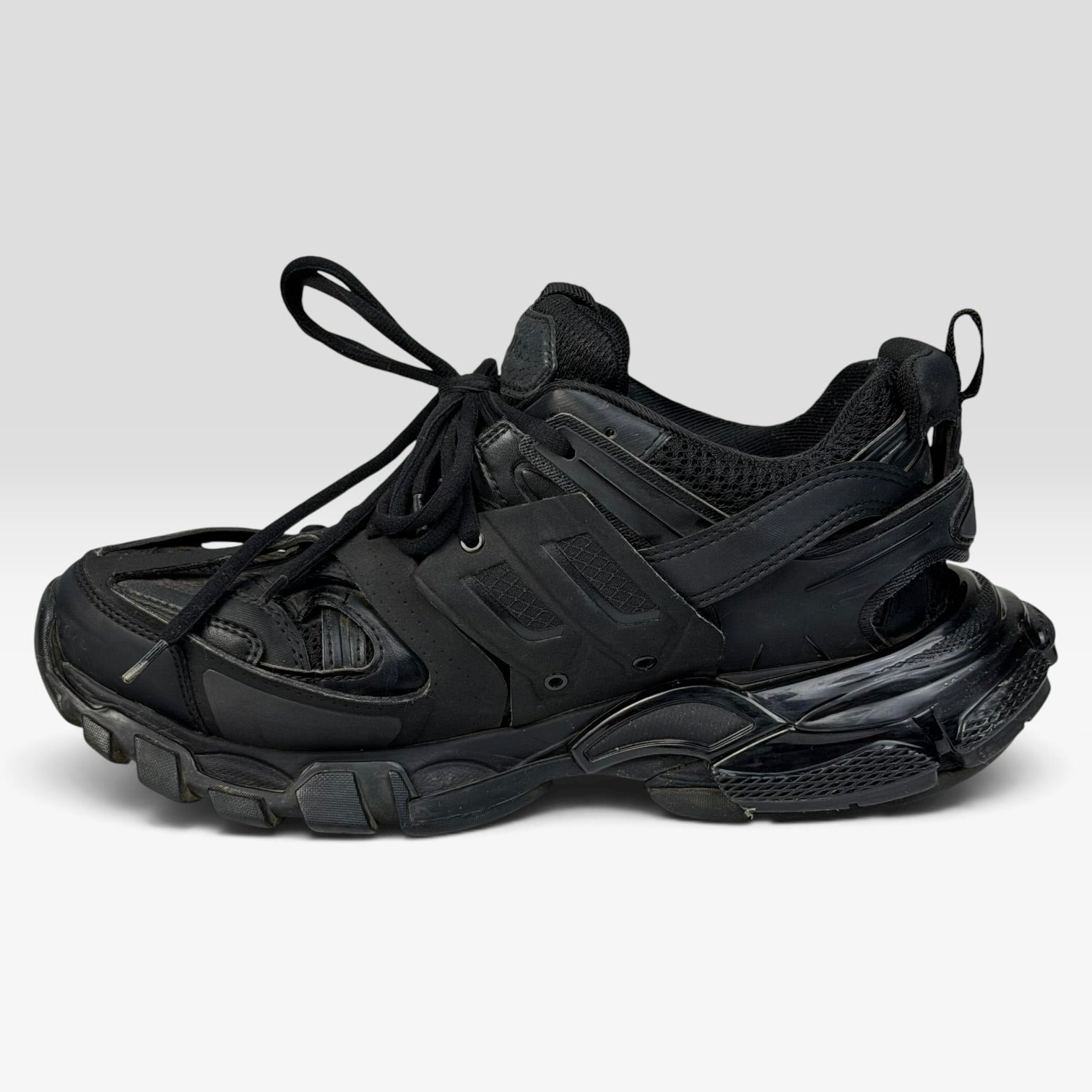 Balenciaga Track Clear Sole Black