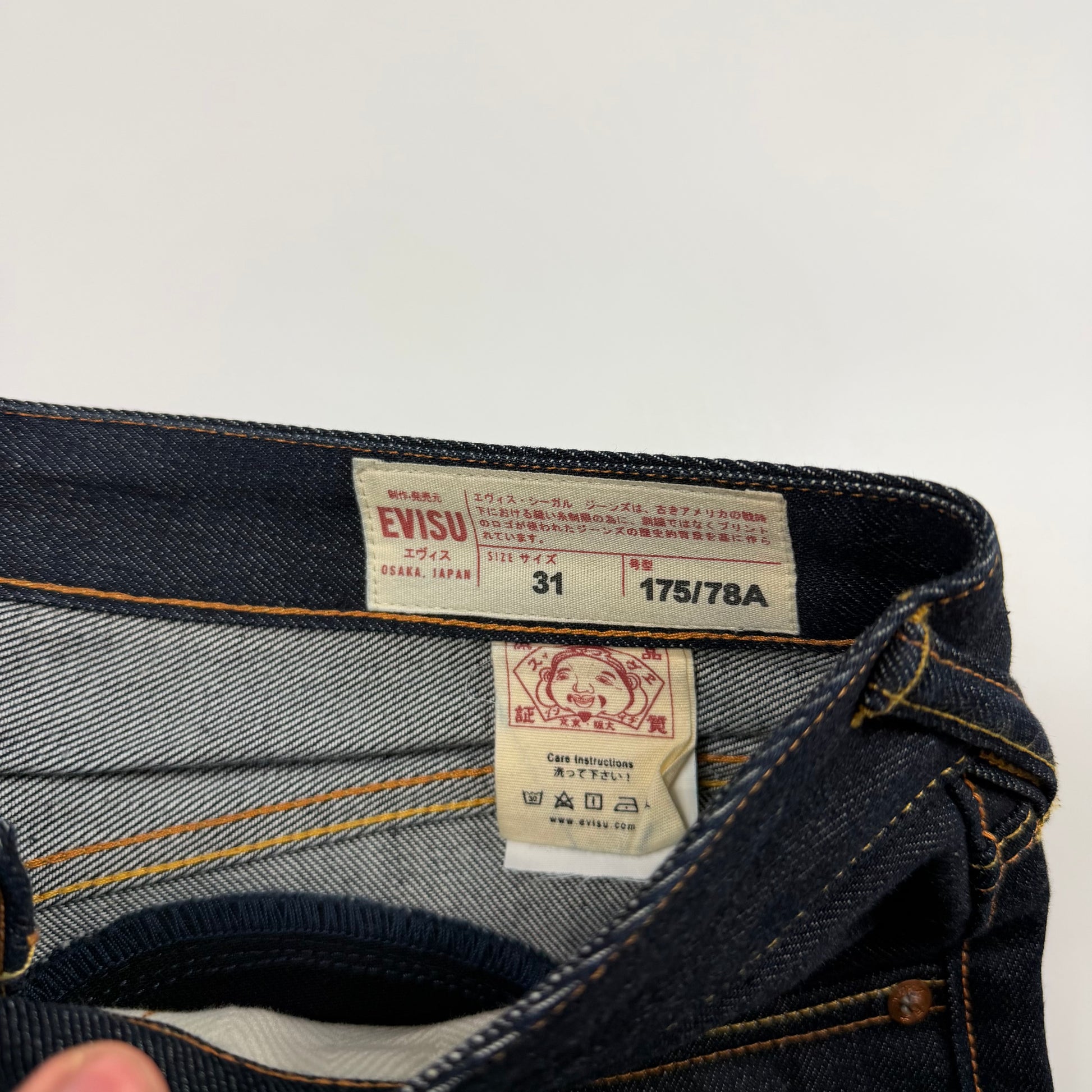 Evisu Selvedge Daicock Mighty Ichiban Jeans