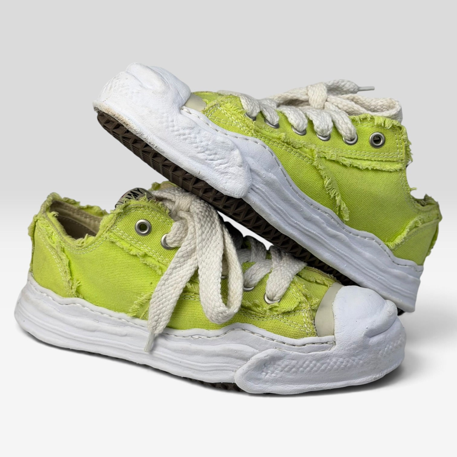 Maison Mihara Yasuhiro Hank Canvas Low Green