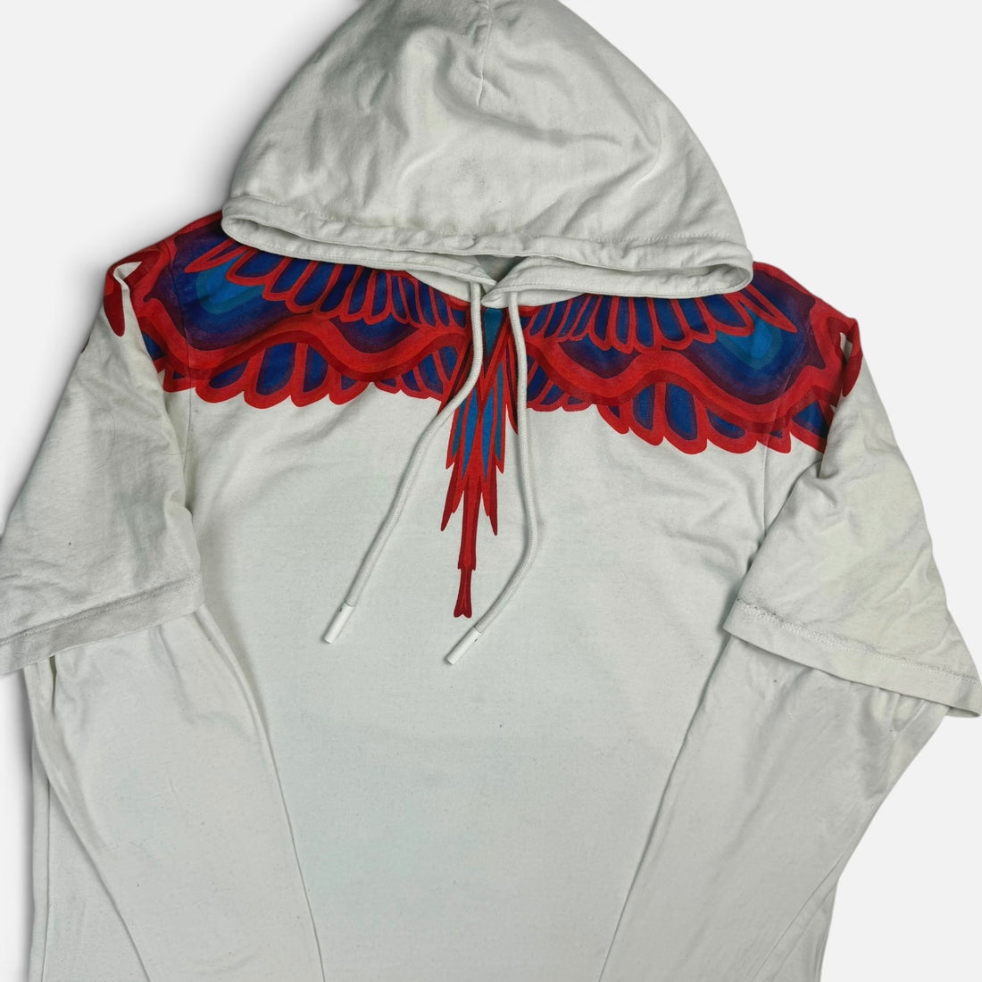 Marcelo Burlon Layered Wings Hoodie