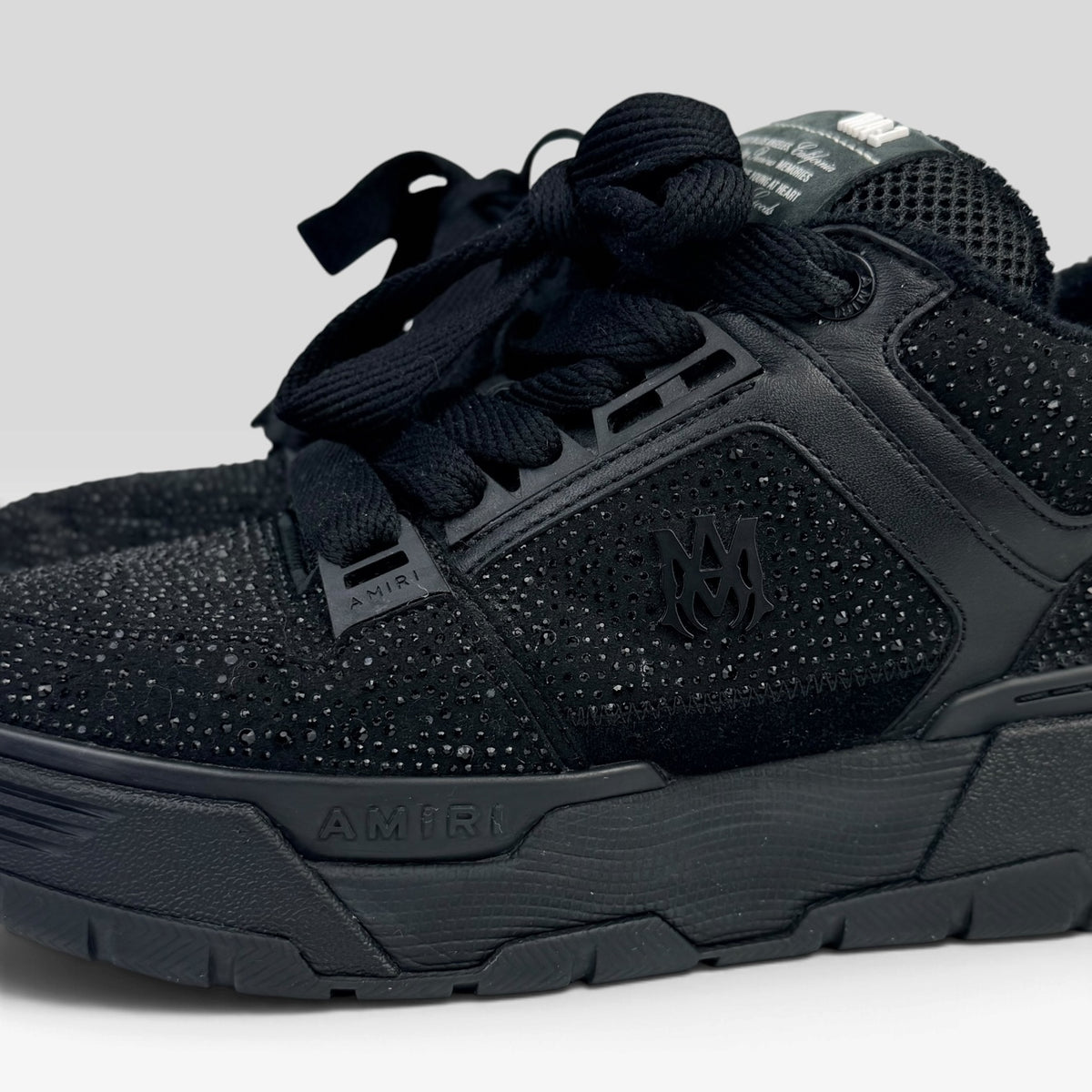 Incaltaminte Barbati AMIRI Amiri MA-1 Crystal Triple Black – produs original disponibil în magazinul V STEALS
