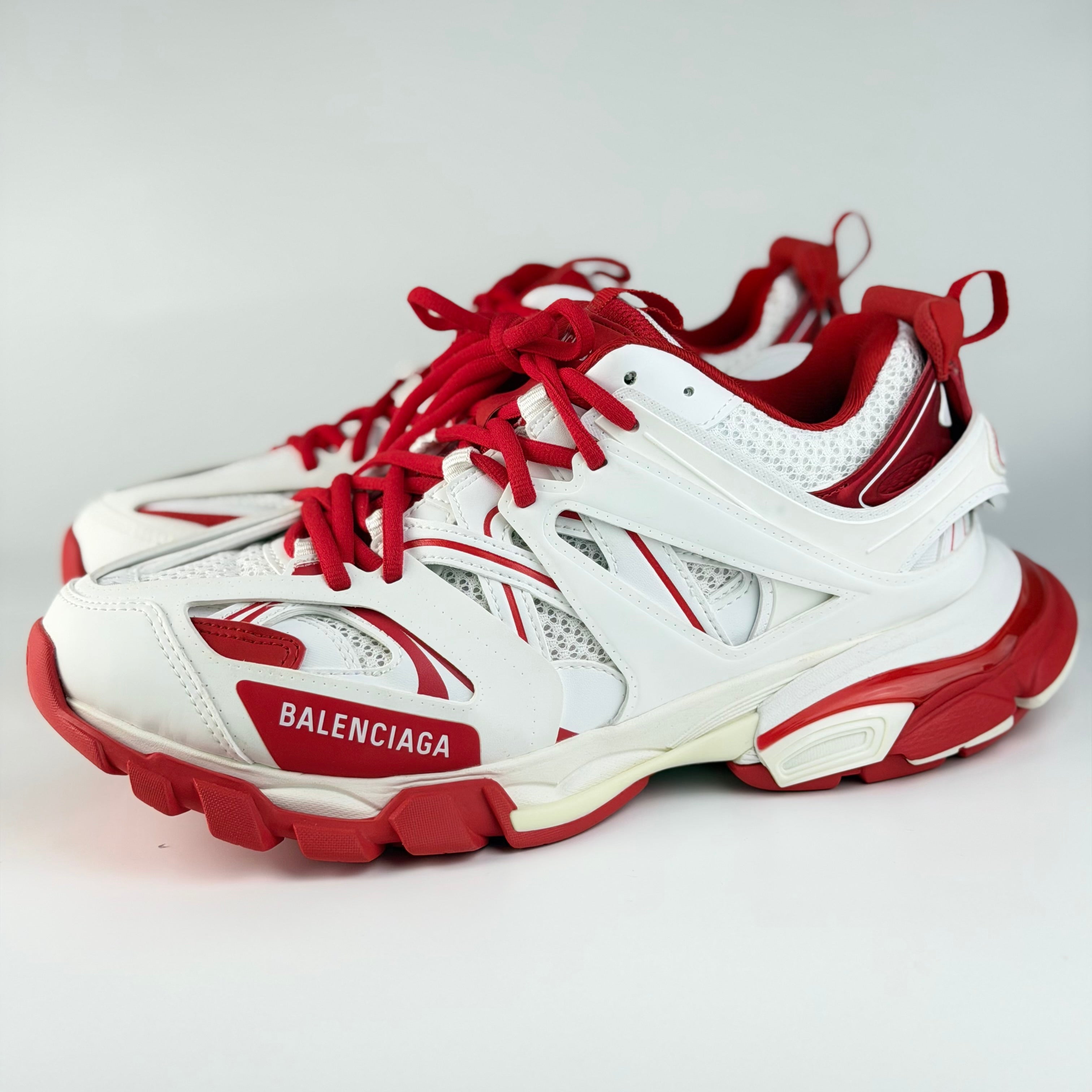 Balenciaga Track White Red