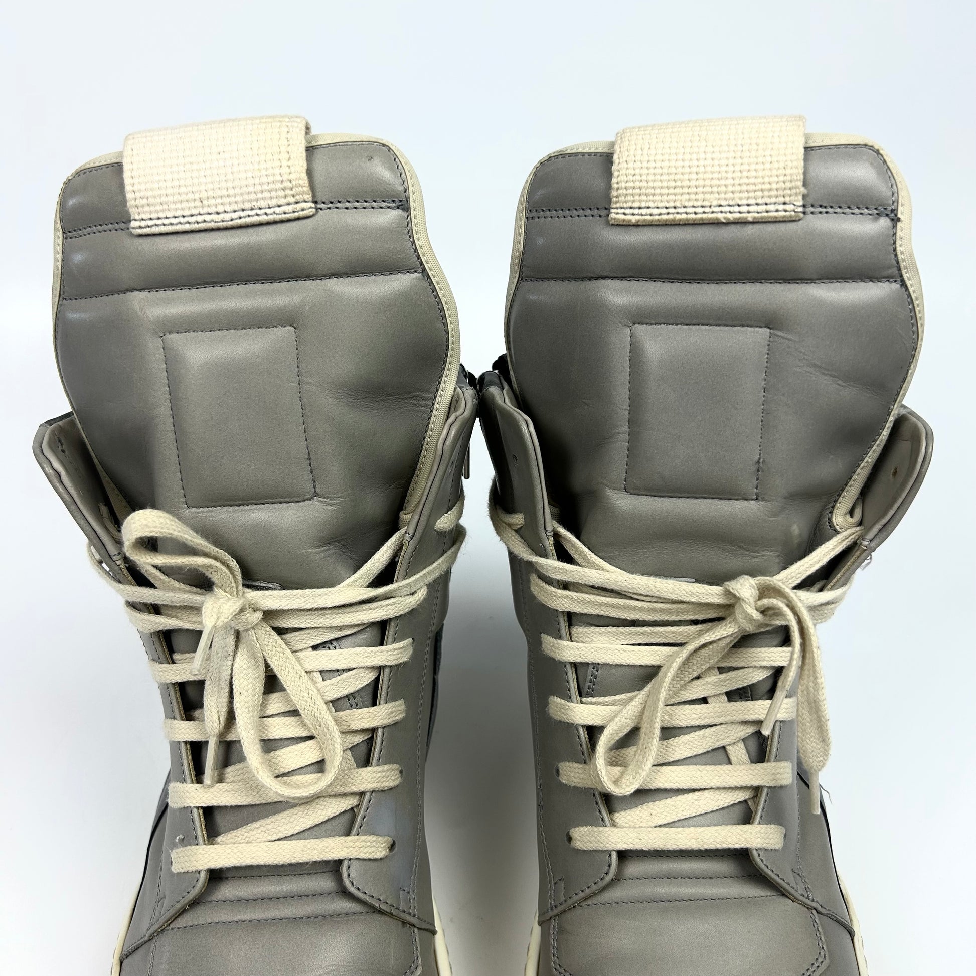 Rick Owens Geobasket Grey Reflective