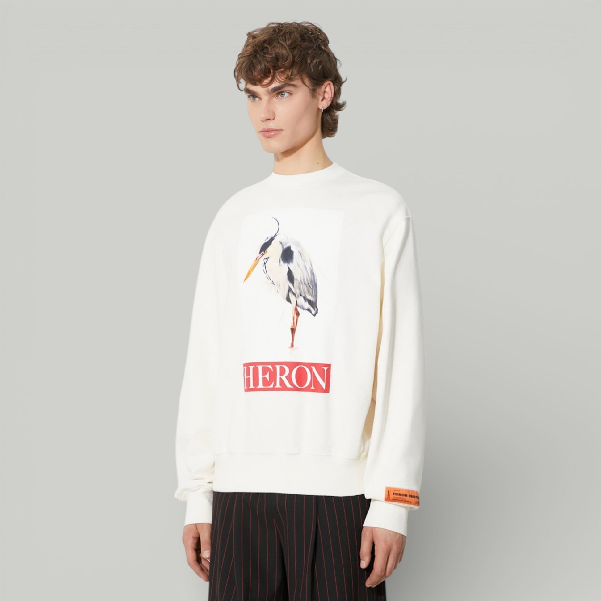 Heron Preston Bird Painted Crewneck