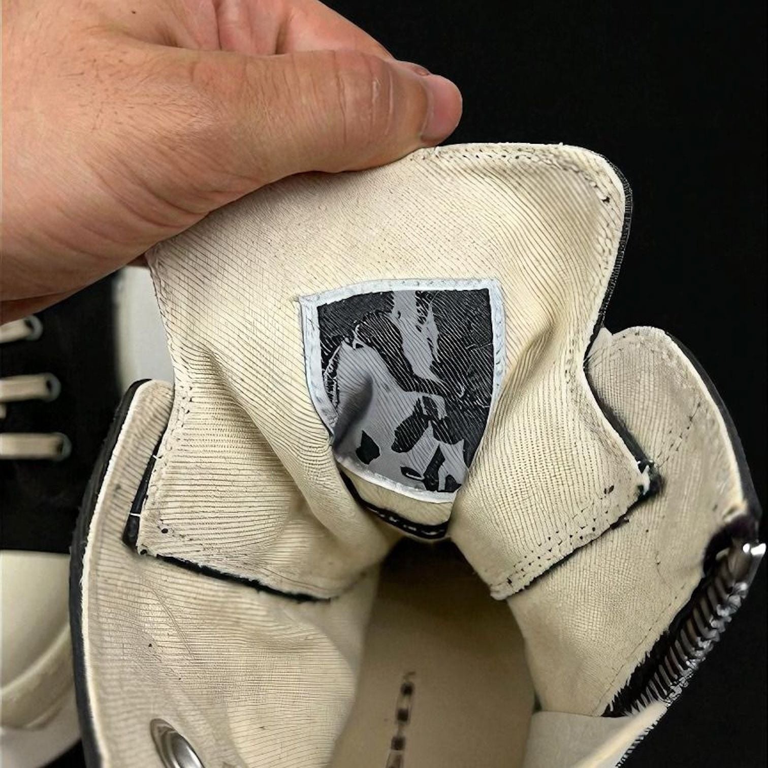 Rick Owens Ramones Abstract High