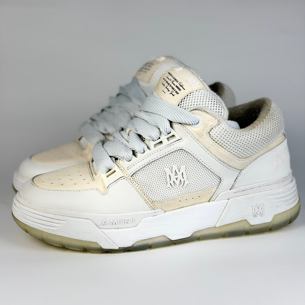Amiri MA-1 Alabaster White Sneakers
