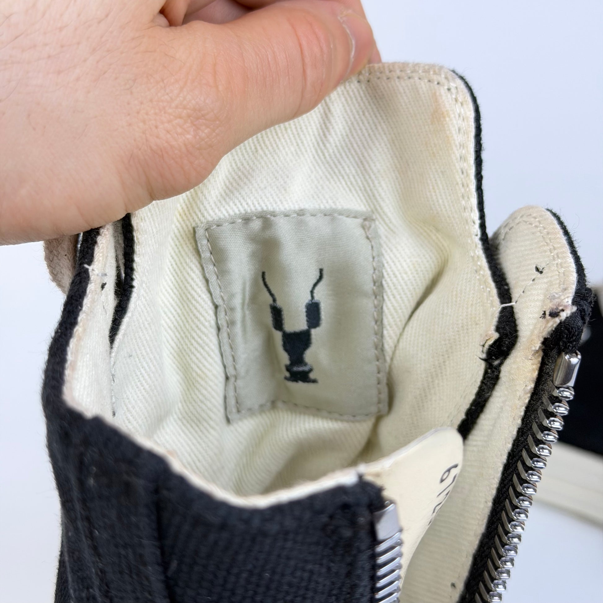 Rick Owens Vegan Ramones Black